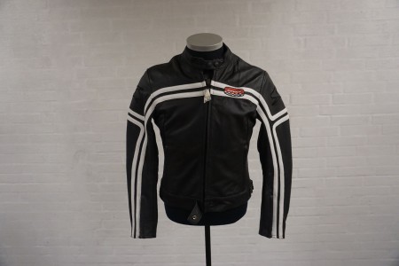 Motorradjacke, Herren, Spyke Hood GP Giubbino