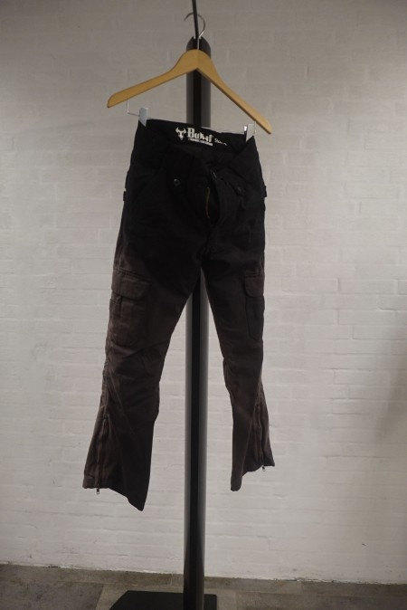 Motorcycle Pants, Men, Bull-IT SR6 Cargo Black