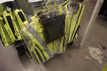2 pcs. reflective vests, Oxford + raincoat