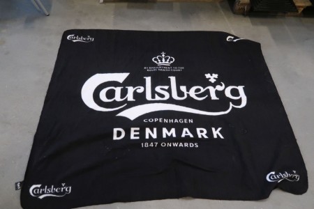 5 stk. Carlsberg tæpper