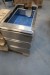 Stainless drawer section