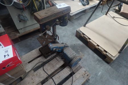 Column drill and bench grinder, Craft and Güde