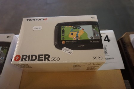 Motorcycle GPS, Tomtom Rider 550