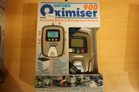 2 pcs. Battery charger, Oxford Oximiser 900