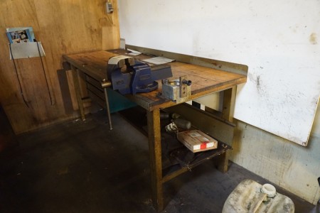 File bench in wood incl. acting