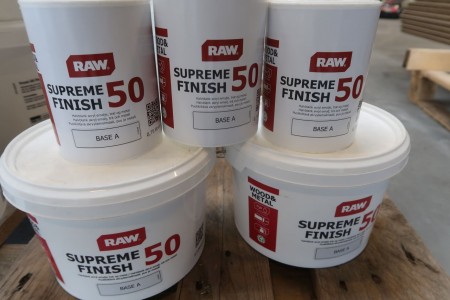 7.25 liters of paint supreme finish 50