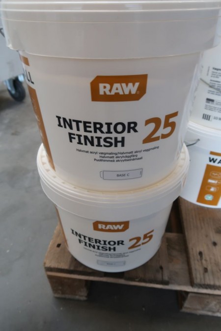 2x10 liters paint interior finish 25
