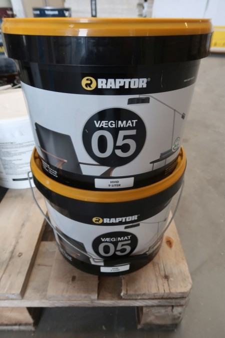 2x9 liters of wall paint