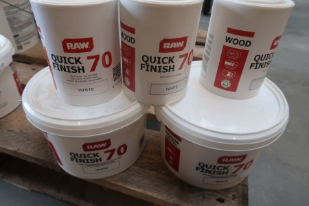 7.25 liters of paint quick finish 70
