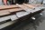 Estimated approx. 150 meters of hardwood terrace boards