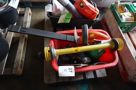 Hedge trimmer, jig saw & drill etc.