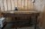 File bench in wood incl. vise