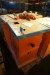 2 pcs. Blower box for dry paint/powder paint