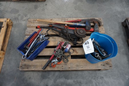 Angle grinder + air tools etc.