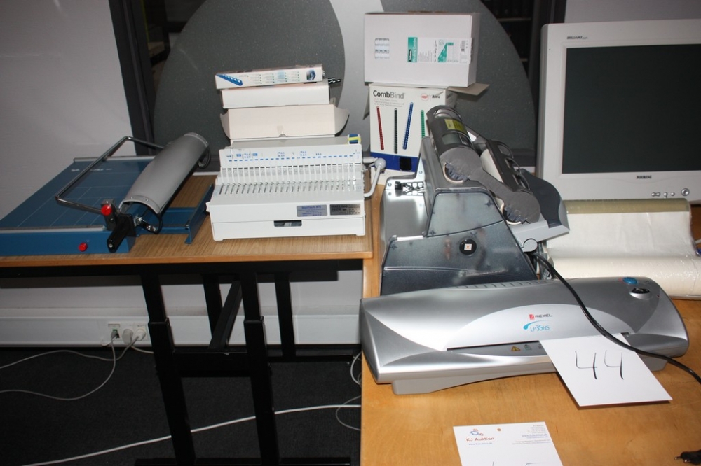 Laminator Rexel Lp 35 Hs Book Gluer Xyron Pro 1255 With Accessories Plastic Book