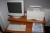 PC + skærm + laserprinter, Kyocera Mita Ecosys FS-1010 + rullebord