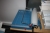 Laminator, Rexel LP 35 HS + book gluer, Xyron Pro 1255 with accessories + plastic book assembler, Malling Bech CEPI 345 with various plastic backs + hand paper cutting machine, Dahle 567, max. Paper width: 55 cm