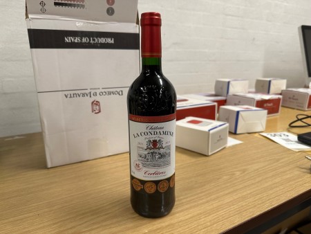 6 flasker rødvin, Château La Condamine, Syrah, Grenache
