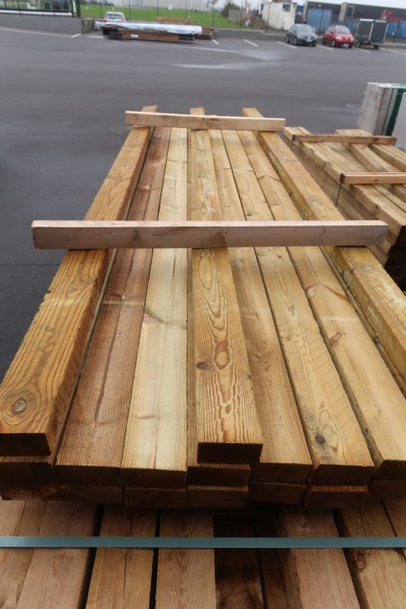 57 Meter Holz 50x100 mm