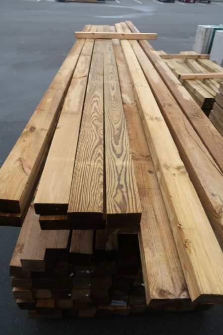67,2 Meter Holz 50x100 mm