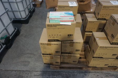 5 boxes of nitrile gloves