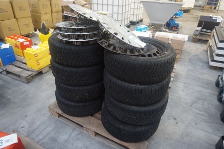 2 sets of winter tires for Passat