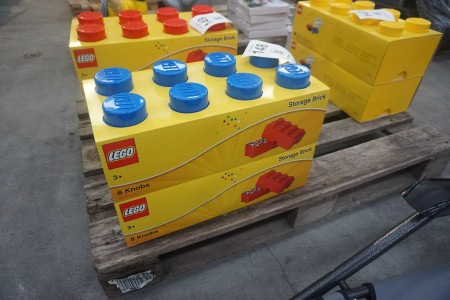 2 stk. Lego opbevaringskasser 