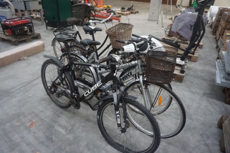 4 stk. Cykler