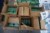 Lot of assortment boxes with suspension