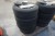 4 pcs. Winter tires with rims, for VW transporters