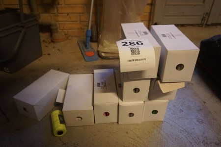Lot of colored wall cord