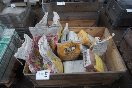 Lot of mixed cement & multifuge