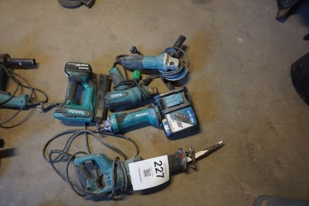 5 pieces. power tools, Makita