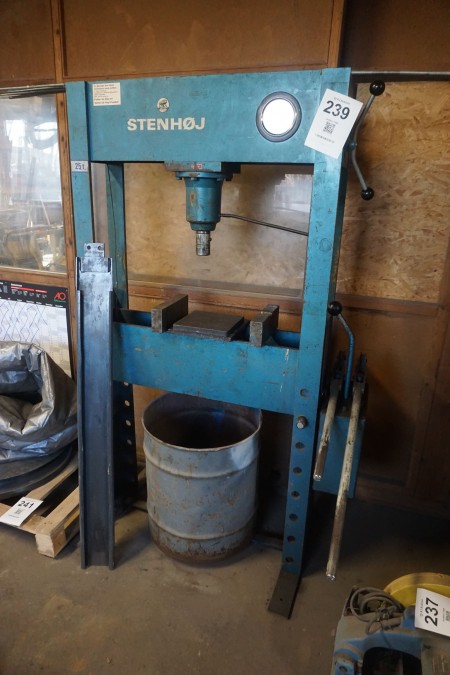 Workshop press, Stenhøj