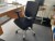 Desk incl. 2 pcs. office chairs & 1 pc. plant