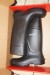 2 pairs of rubber boots with safety, BRYNJE & DUNLOP