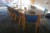 Conference table incl. 12 pcs. chairs