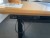 Hæve-/sænkebord inkl. kontorstol, skuffekassette & reol