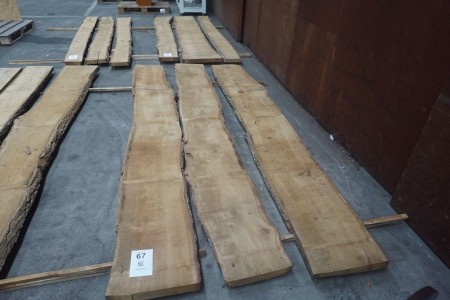 3 pieces. Oak planks