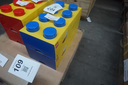2 pcs. Storage boxes, LEGO