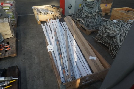 Large batch of fluorescent tubes