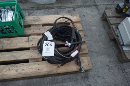 4 welding hoses tic. for micatronic in good condition