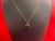 Gold plated silver necklace, NOA