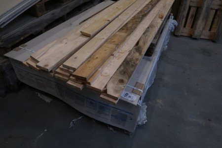 16 pcs. planed boards