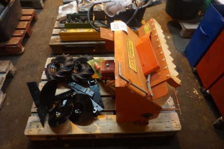 Snow thrower, Texas incl. various spare parts