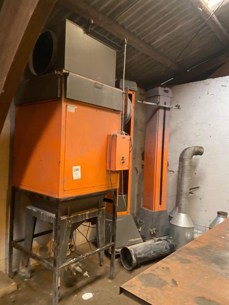 Silo/vibrationsanlæg til tør-/mlaling, Ideal-Line 10500