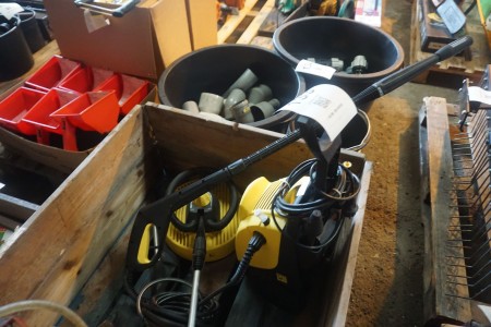 High-pressure cleaner, Kärcher H.20 incl. various accessories
