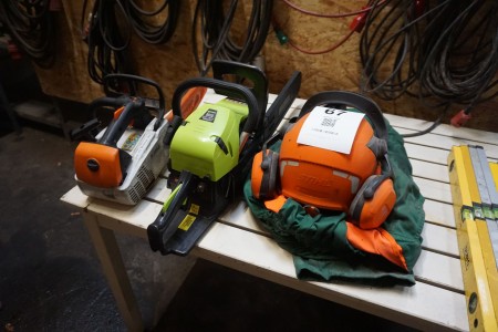 2 pcs. chainsaws, STILL & GARDEN