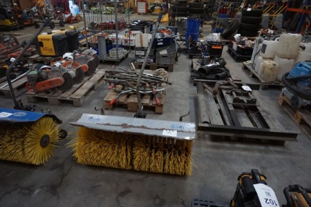 Broom for tool carrier, BCS