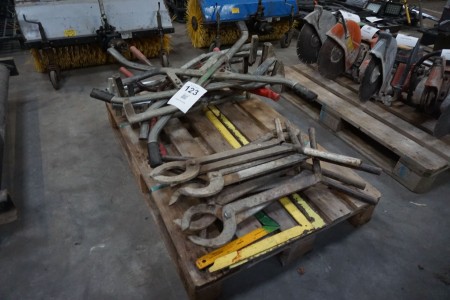 Lot of stone pliers